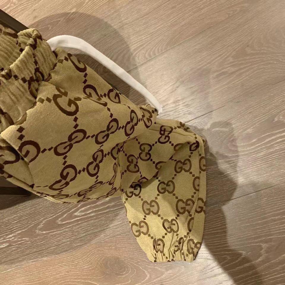 Jacquard All Over Print Casual Pants 0823121406