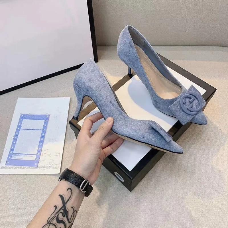 Fashion and versatile casual commuting high heels 1023120720