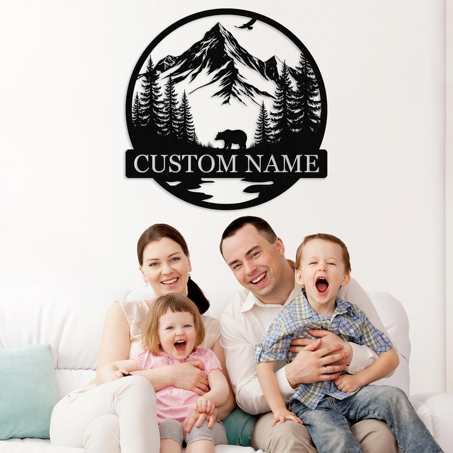 Custom Dragon Metal Sign Personalized Name Wall Art for Indoor Outdoor Decor Fantasy Gift
