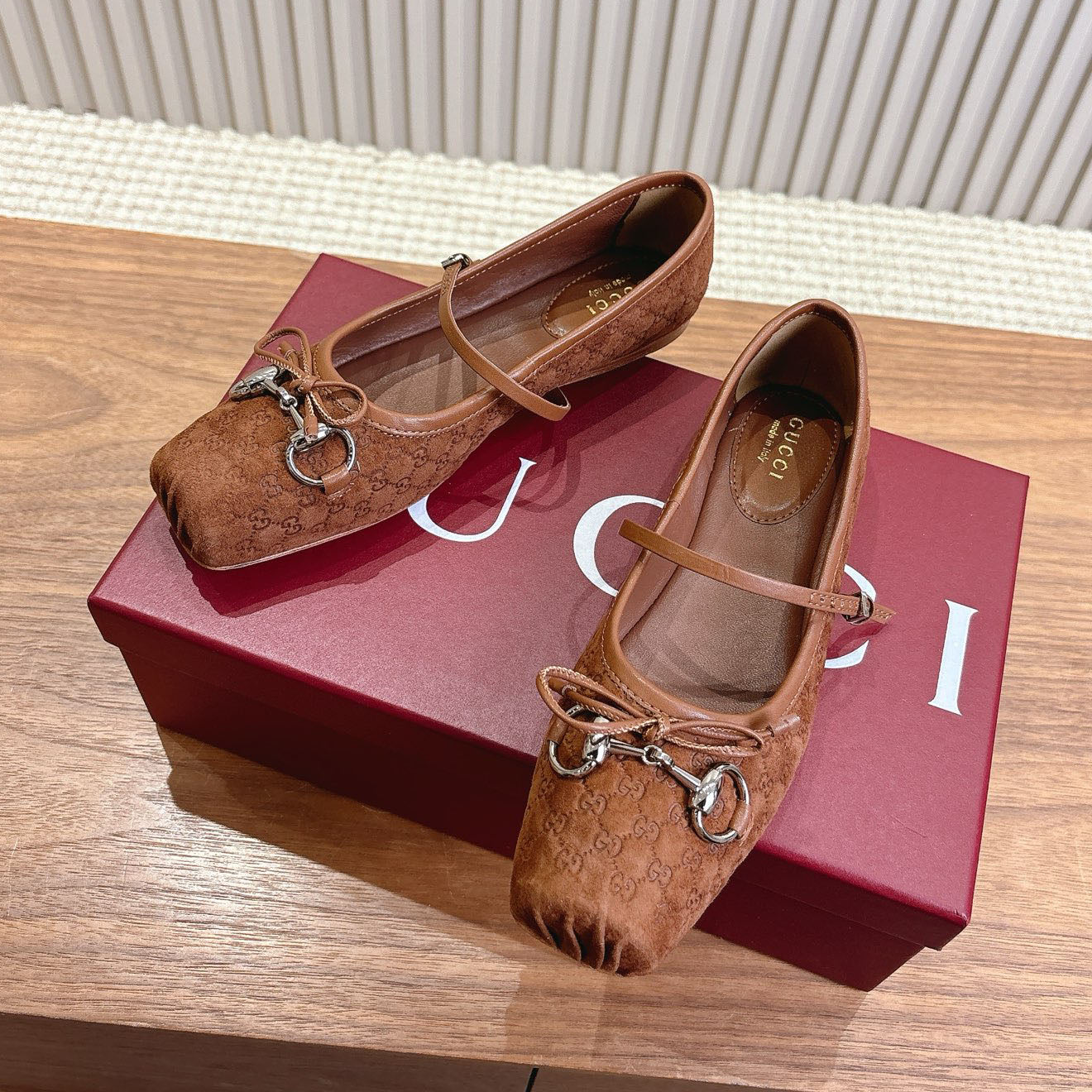 GG Horsebit ballet flat 1825032001