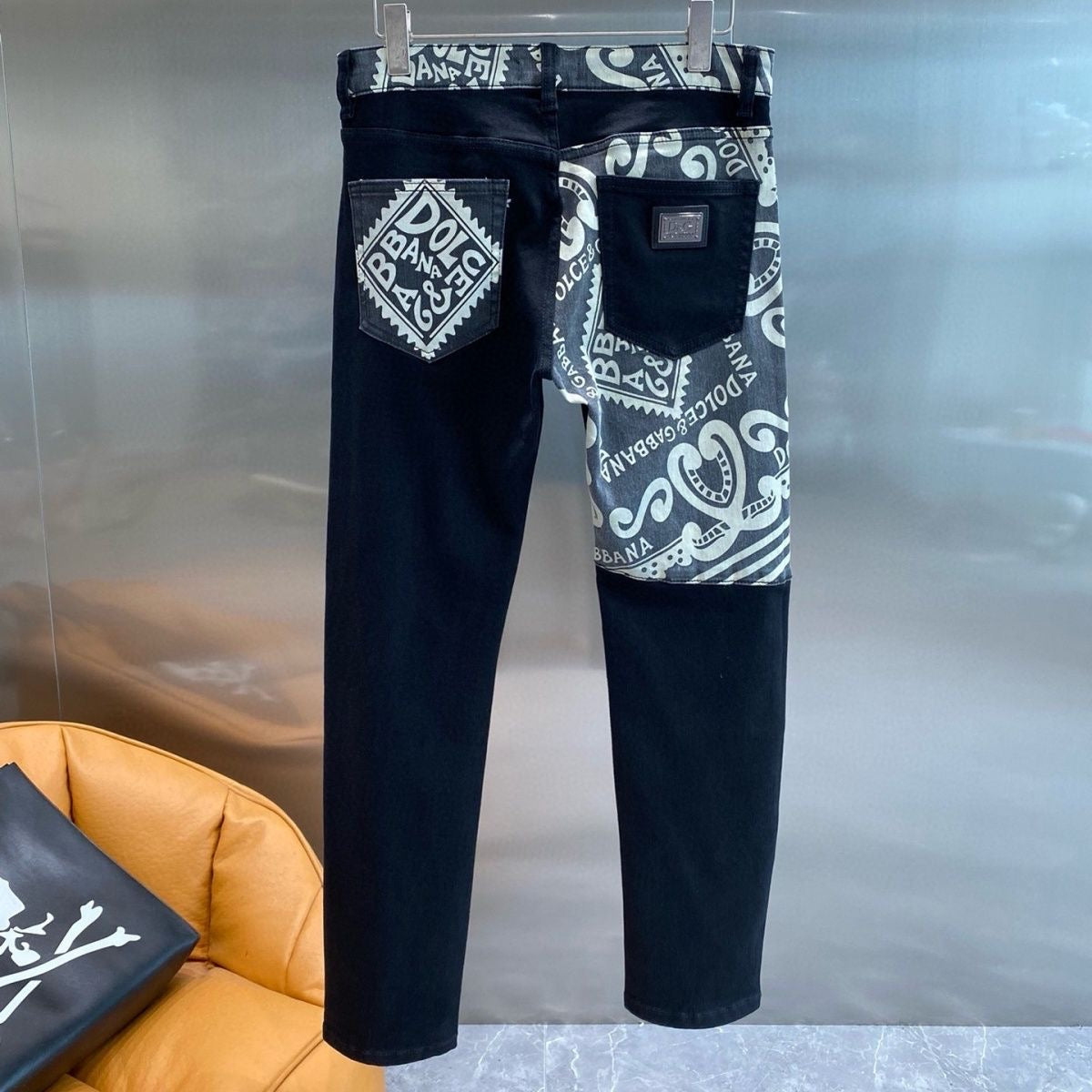 D&G HNA series exclusive pattern printed jeans 1824110701
