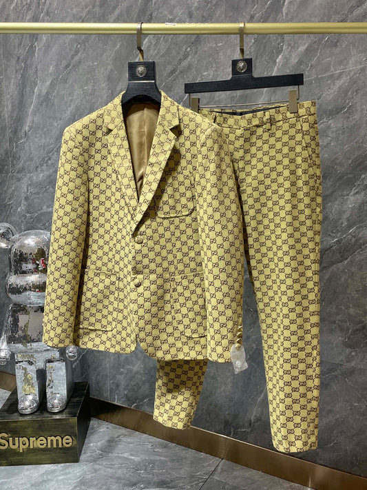 Yellow G High-end Trendy Casual Suit PD02032403