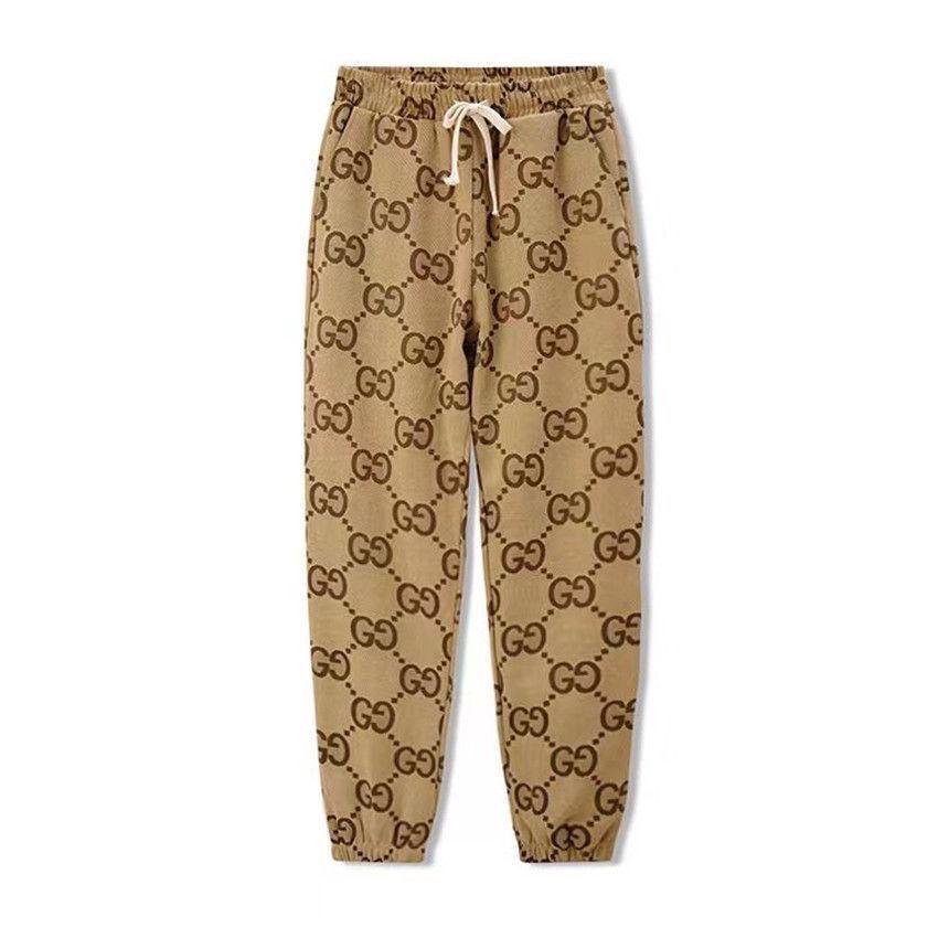 Jacquard All Over Print Casual Pants 0823121406