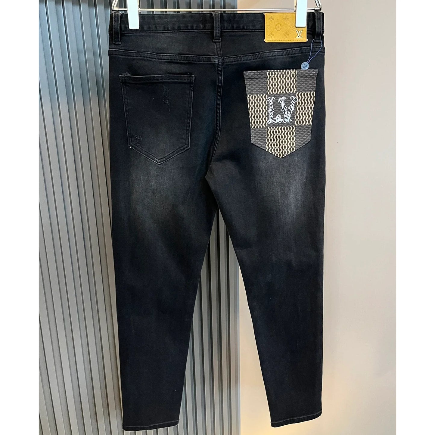 Men's versatile autumn and winter slim fit jeans 1024111409