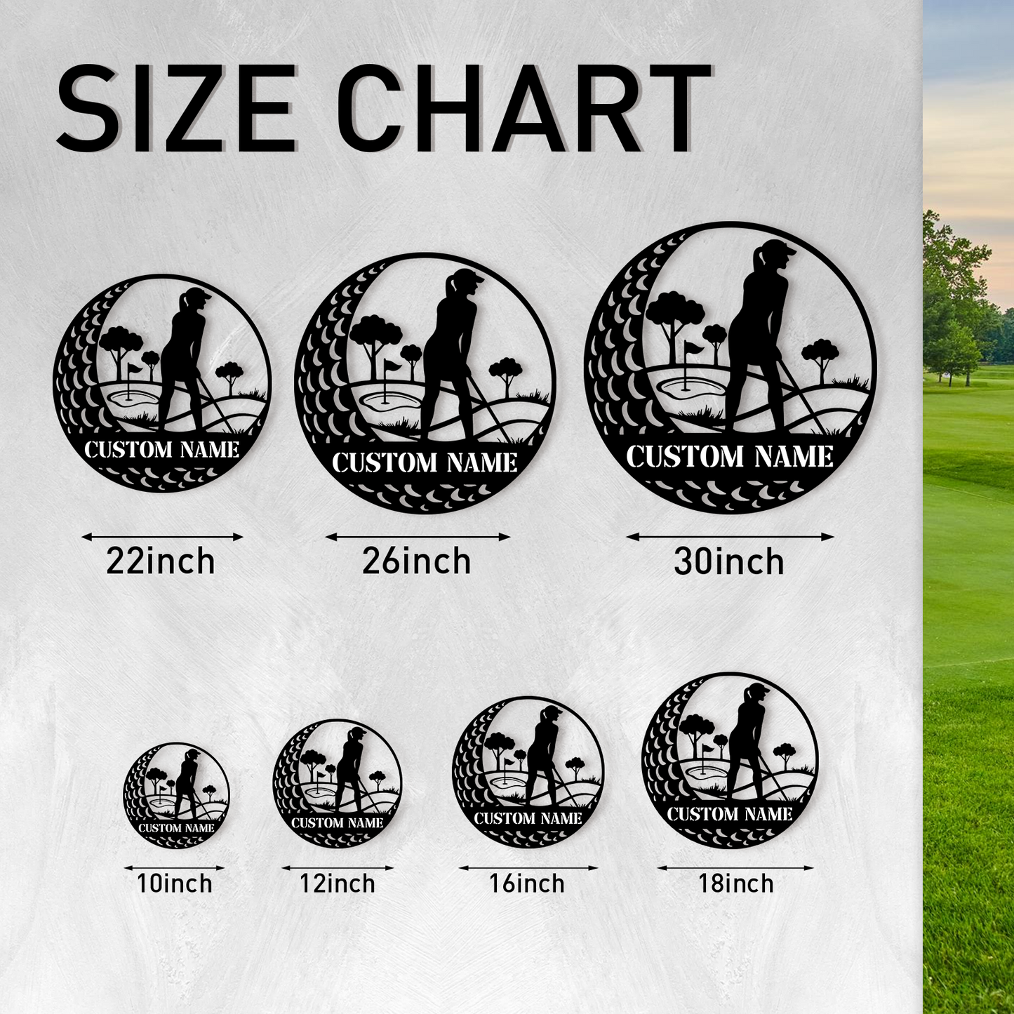 Custom Golf Wall Art Sign, Golf Ball Transport Design for Sports Room, Garage or Front Porch Decor