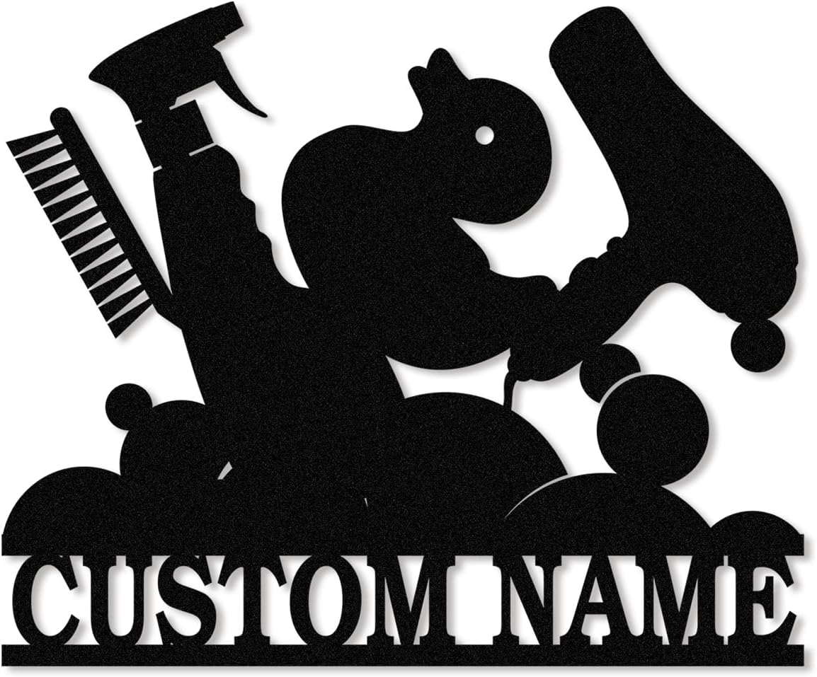 Personalized Bathroom Metal Sign, Farmhouse Bathroom Decor Wall Art, Custom Name Funny Bathroom Sign with Feces Design, Modern Hanging Decor for Home Washroom, Housewarming Gifts Color02