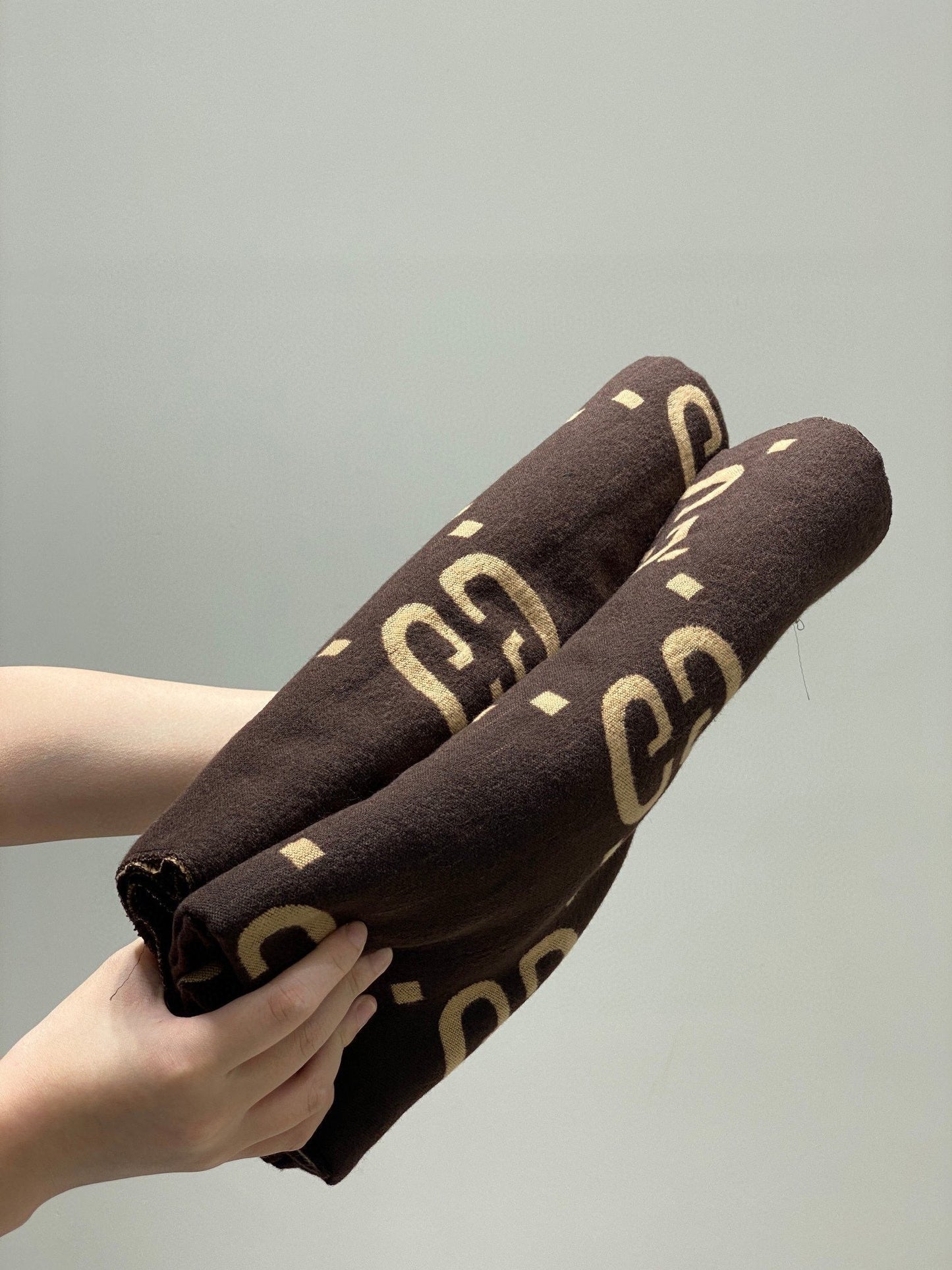 Jacquard Wool Silk Scarf XC0823091903