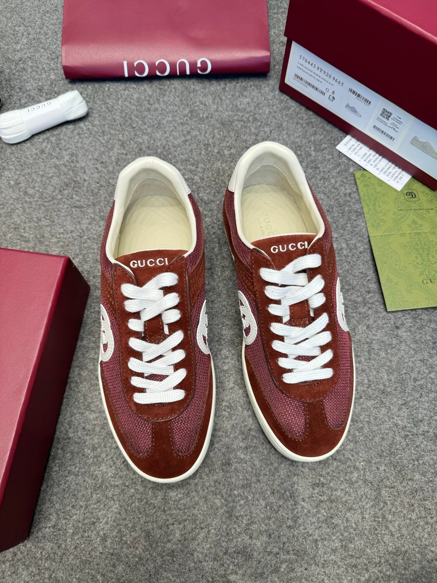 GG Interlocking G74 Dexun shoes 1825040103