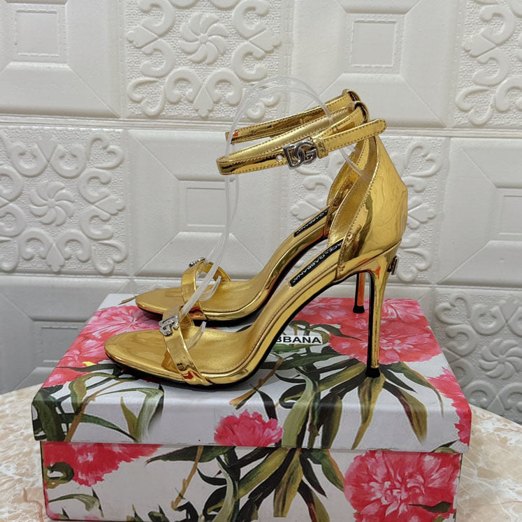 DG buckle high-heeled sandals 1824071605
