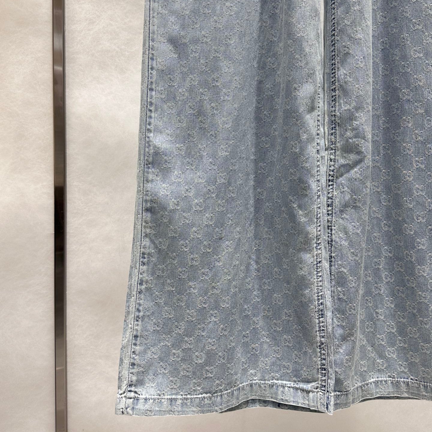 GG New Versatile Printed Casual Jeans for Women 1025042101