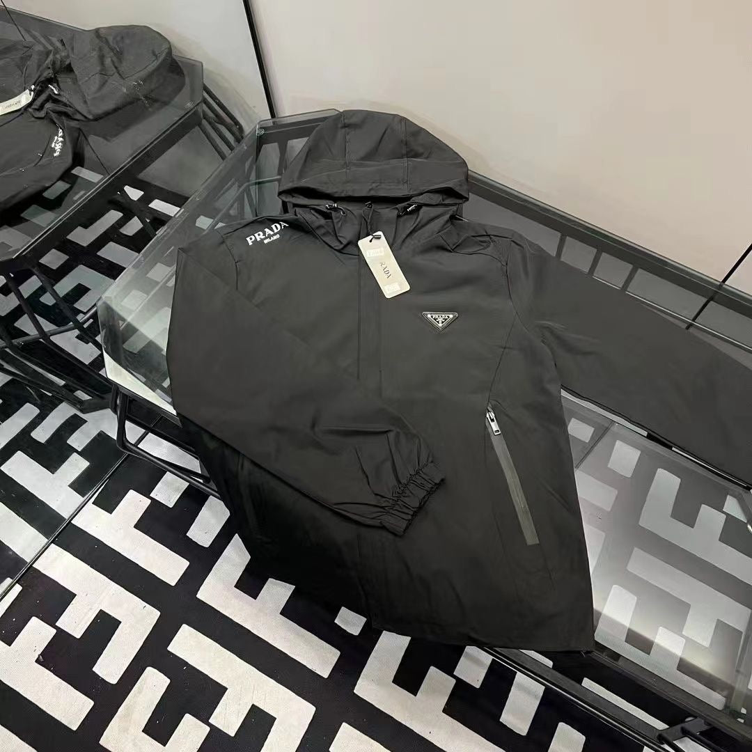 PR Hooded Windbreaker Jacket (Unisex) 1824091002