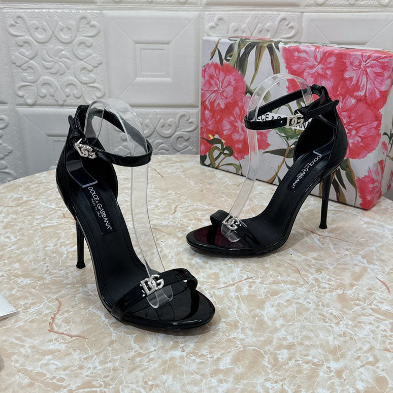 DG buckle high-heeled sandals 1824071605