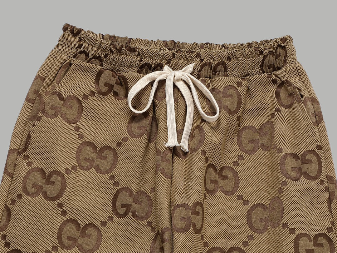 Jacquard all over print trousers XC0823072606