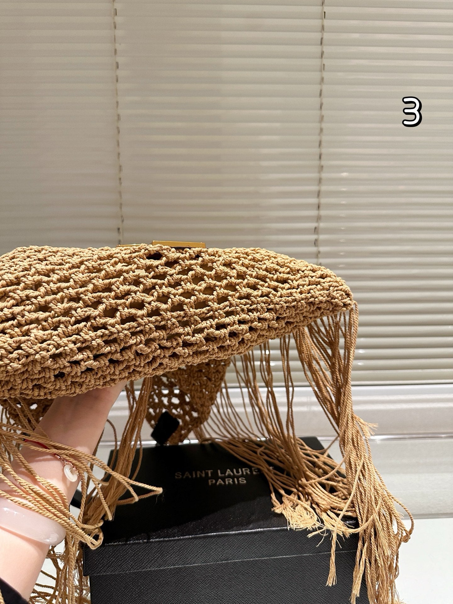 YSL Woven tote 1825040811