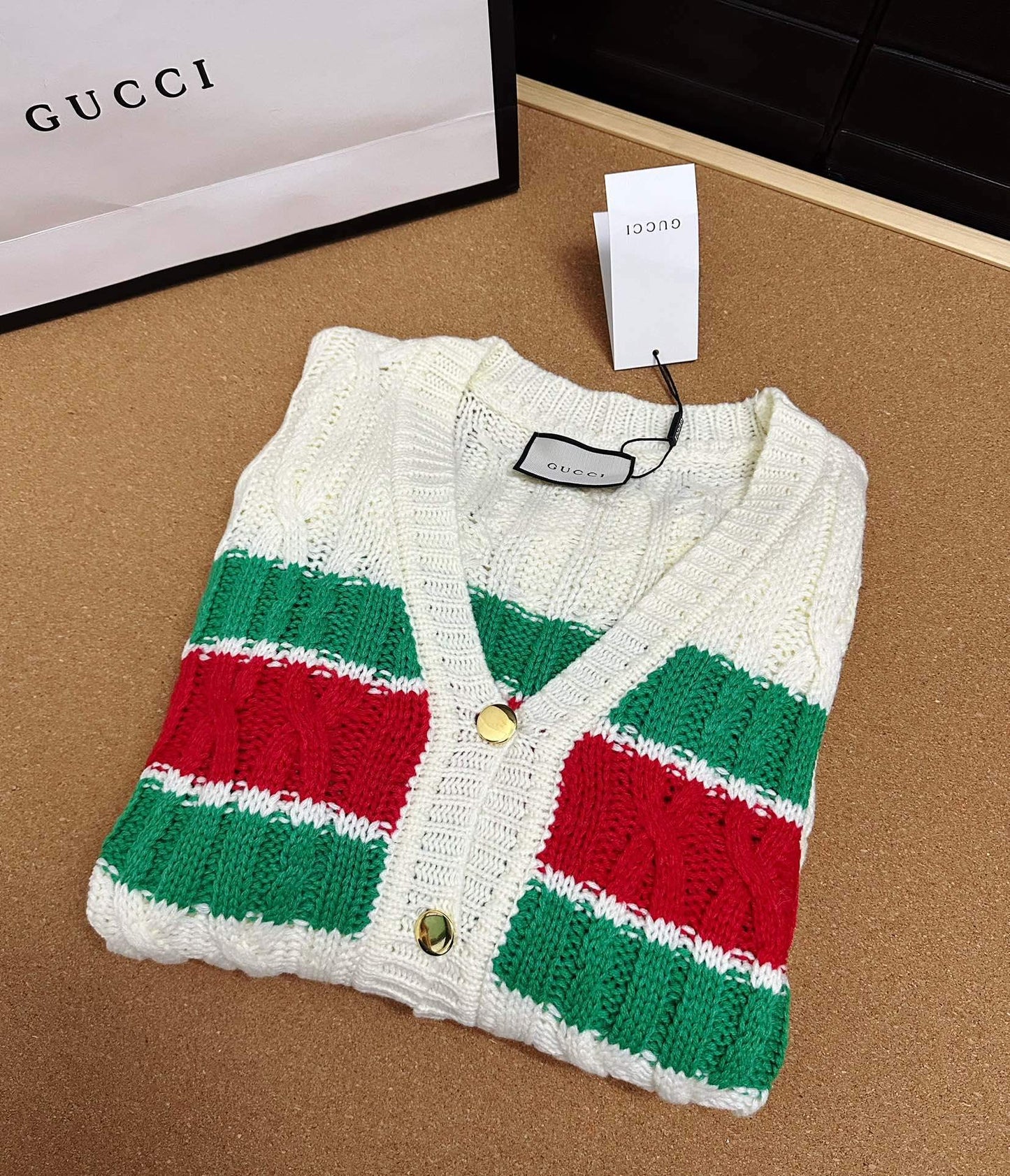 G Fashion Twist Knitted Cardigan 0723011209