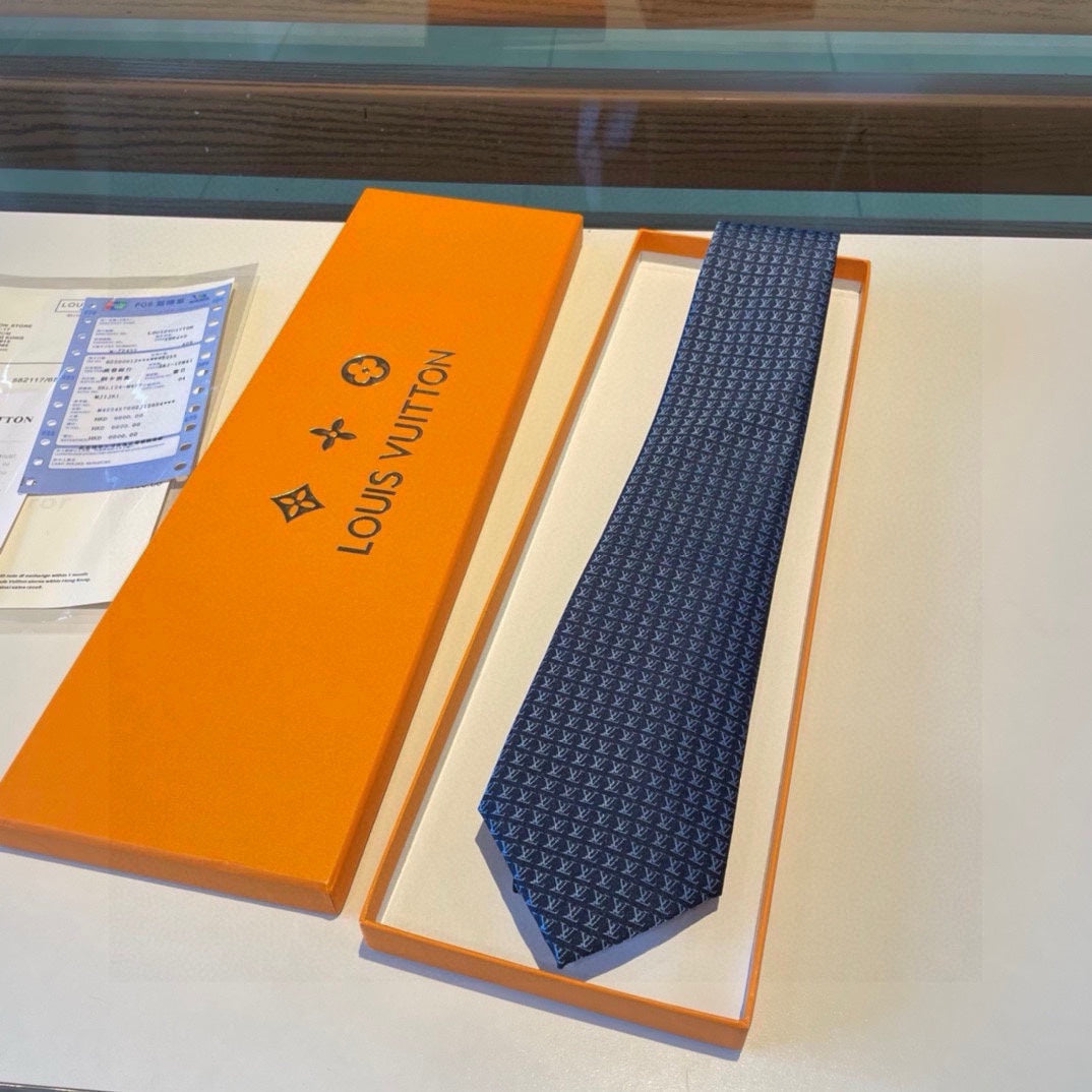 Full L letter business dress tie 1824053004