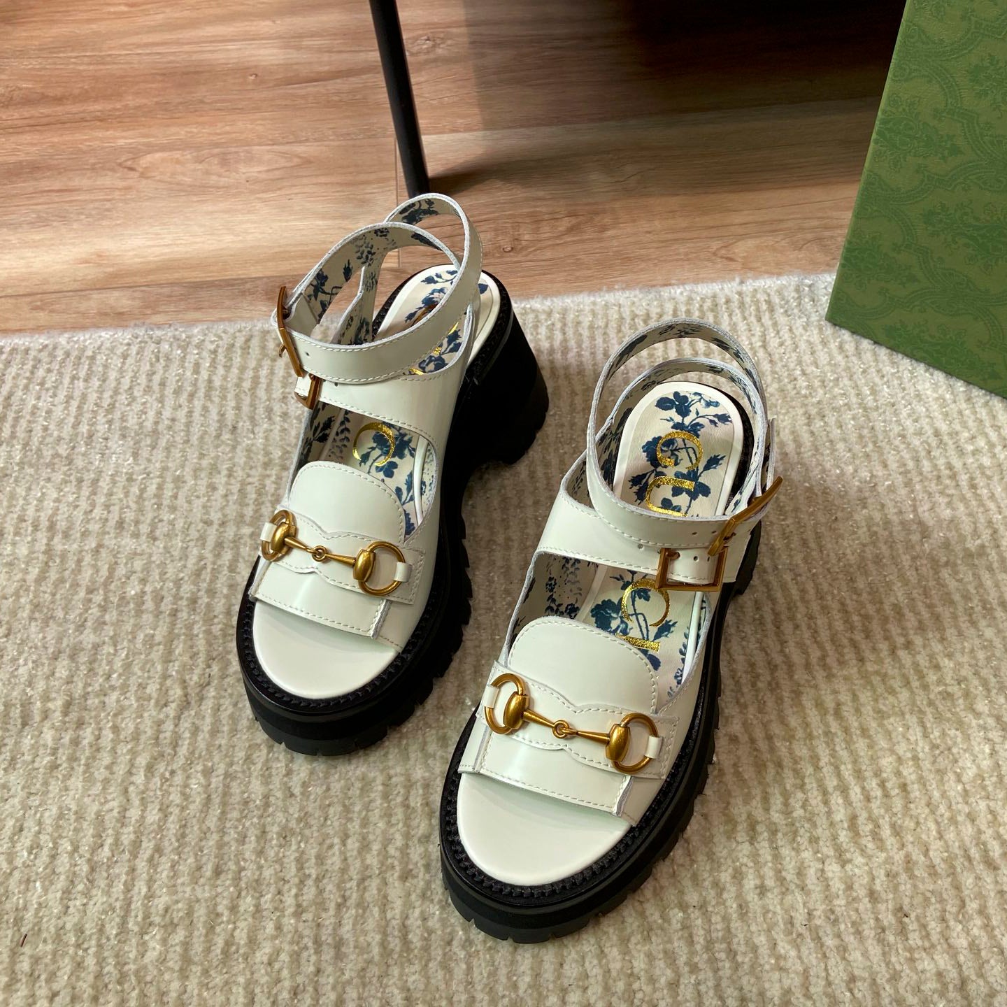 G Horsebit platform sandals 1824061308