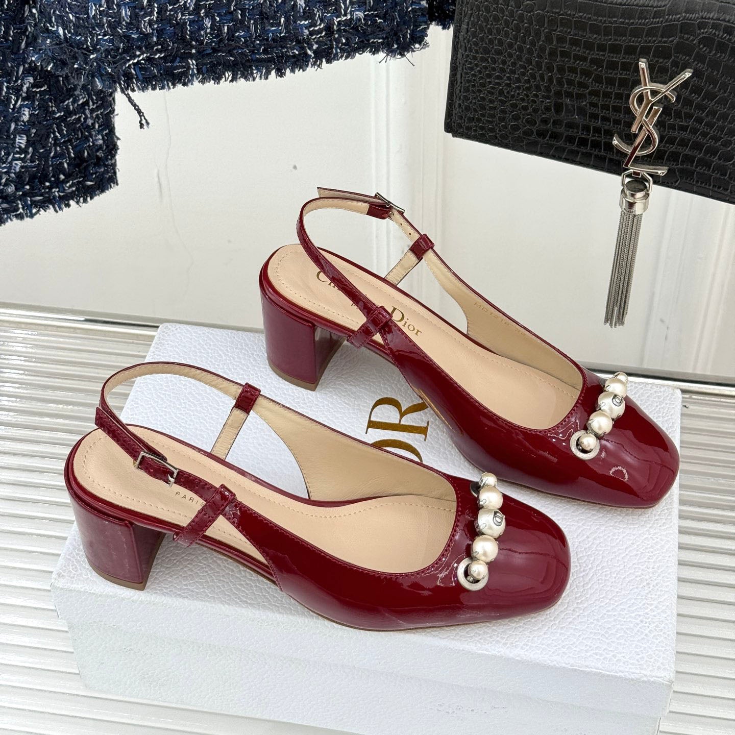 CD Pearl Slingback Pump 1825032402