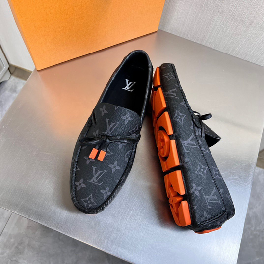 New Black Handmade Soft Sole Comfort Loafers