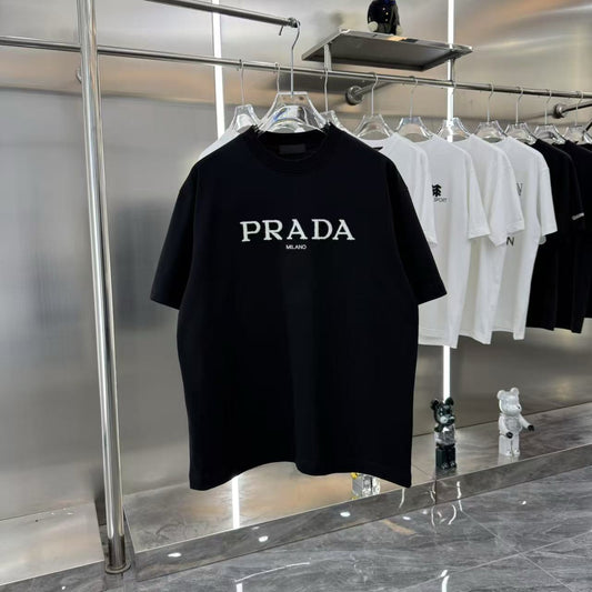 PR Cotton embroidery couple T-shirt 1825052021