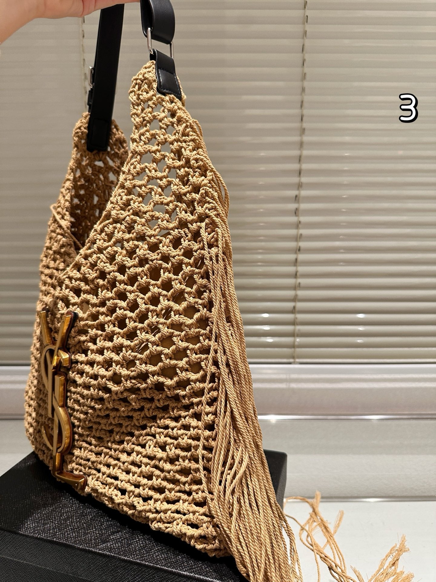 YSL Woven tote 1825040811