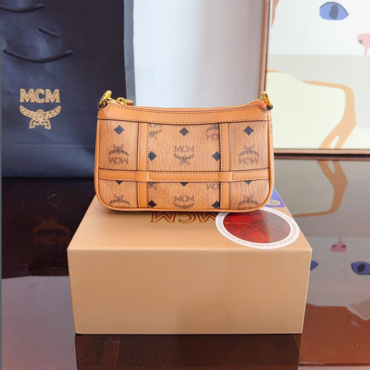 MCM Delmy Visetos Underarm Bag XC24092421