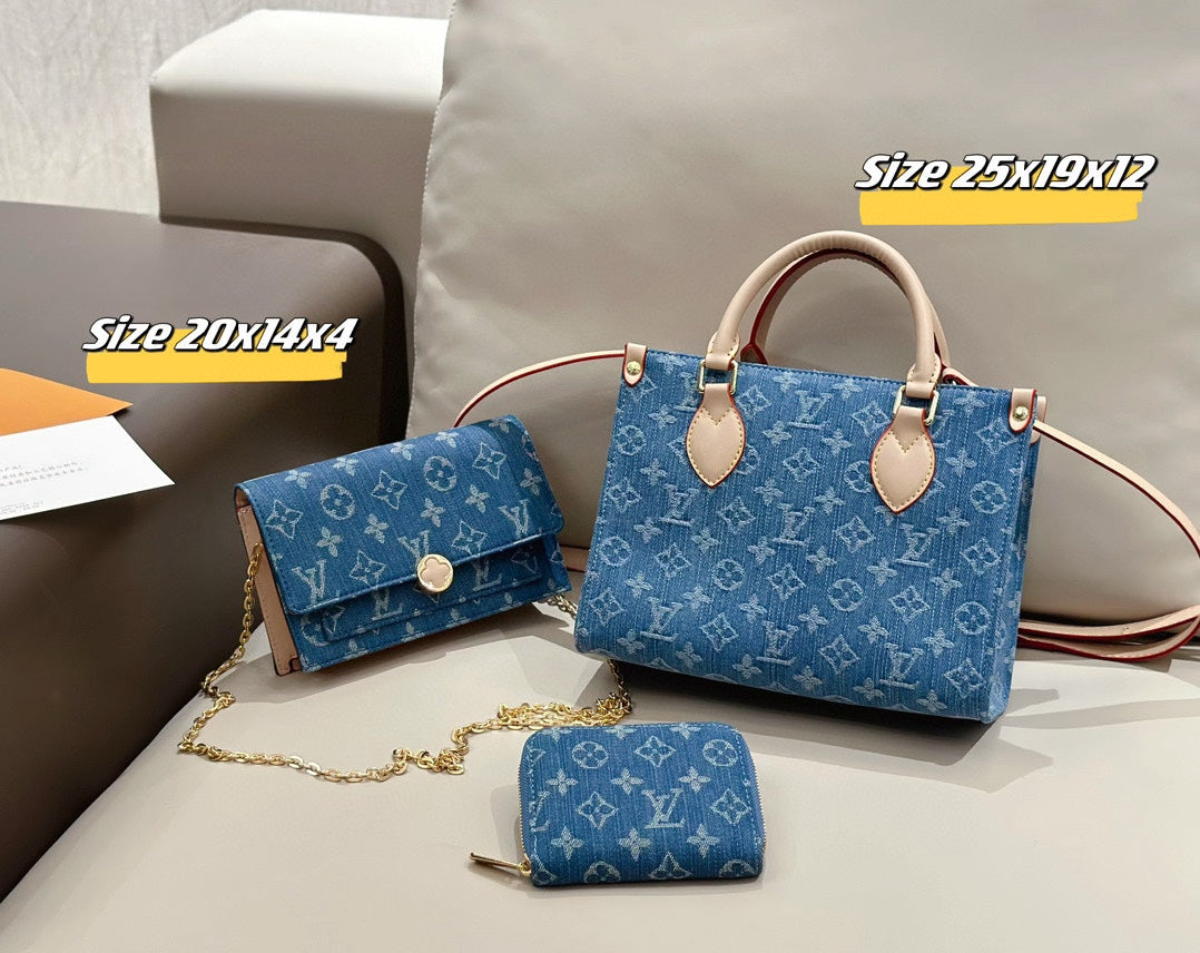 New fashion all-match three-piece bag 25090410