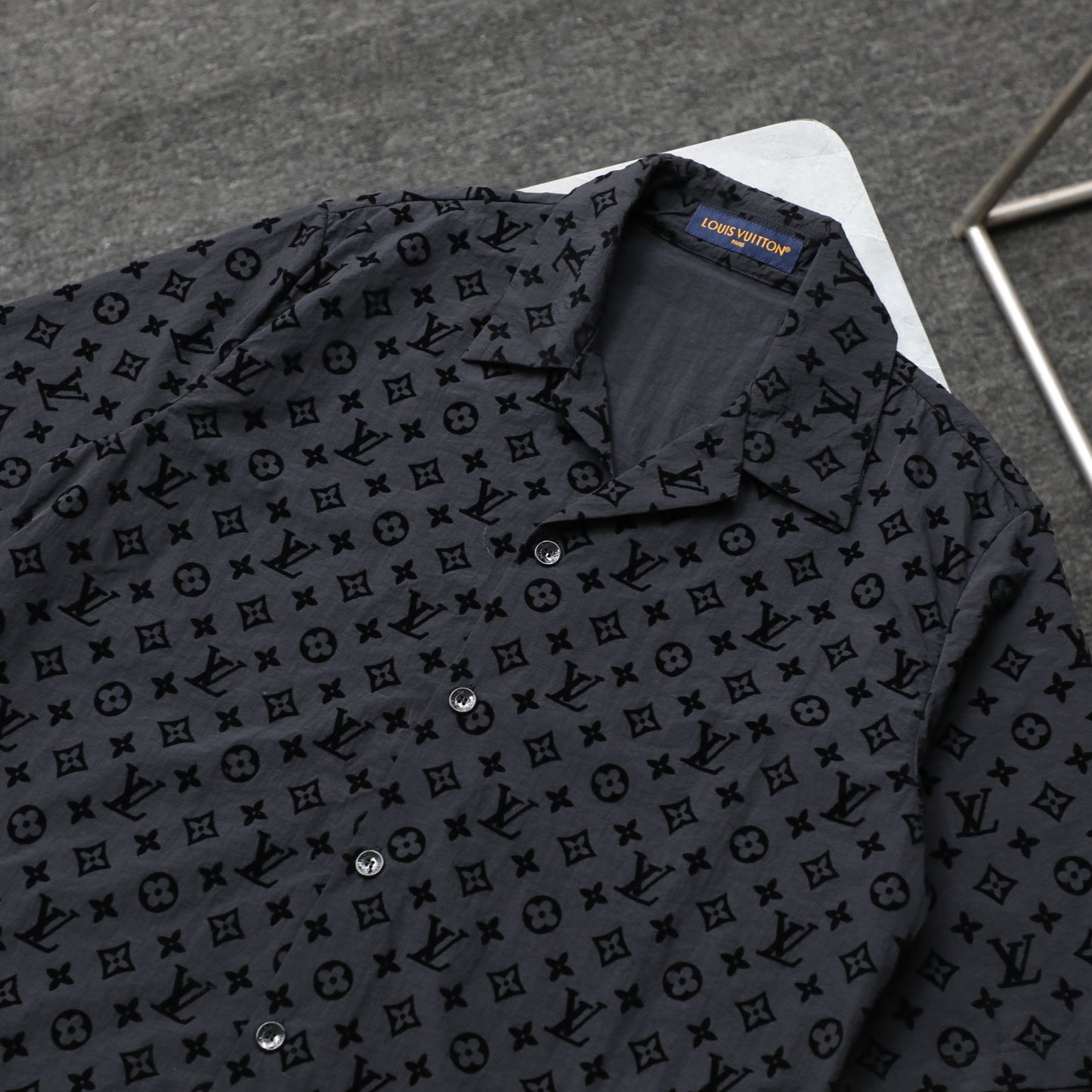 LV Jacquard Logo Casual T-shirt, Elastic Shorts 1825061817