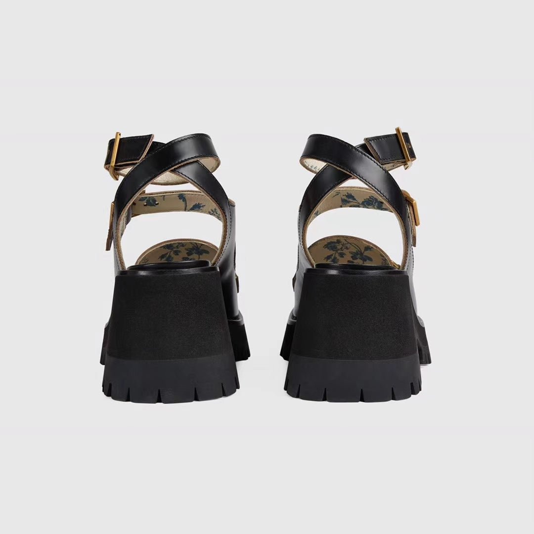 G Horsebit platform sandals 1824061308