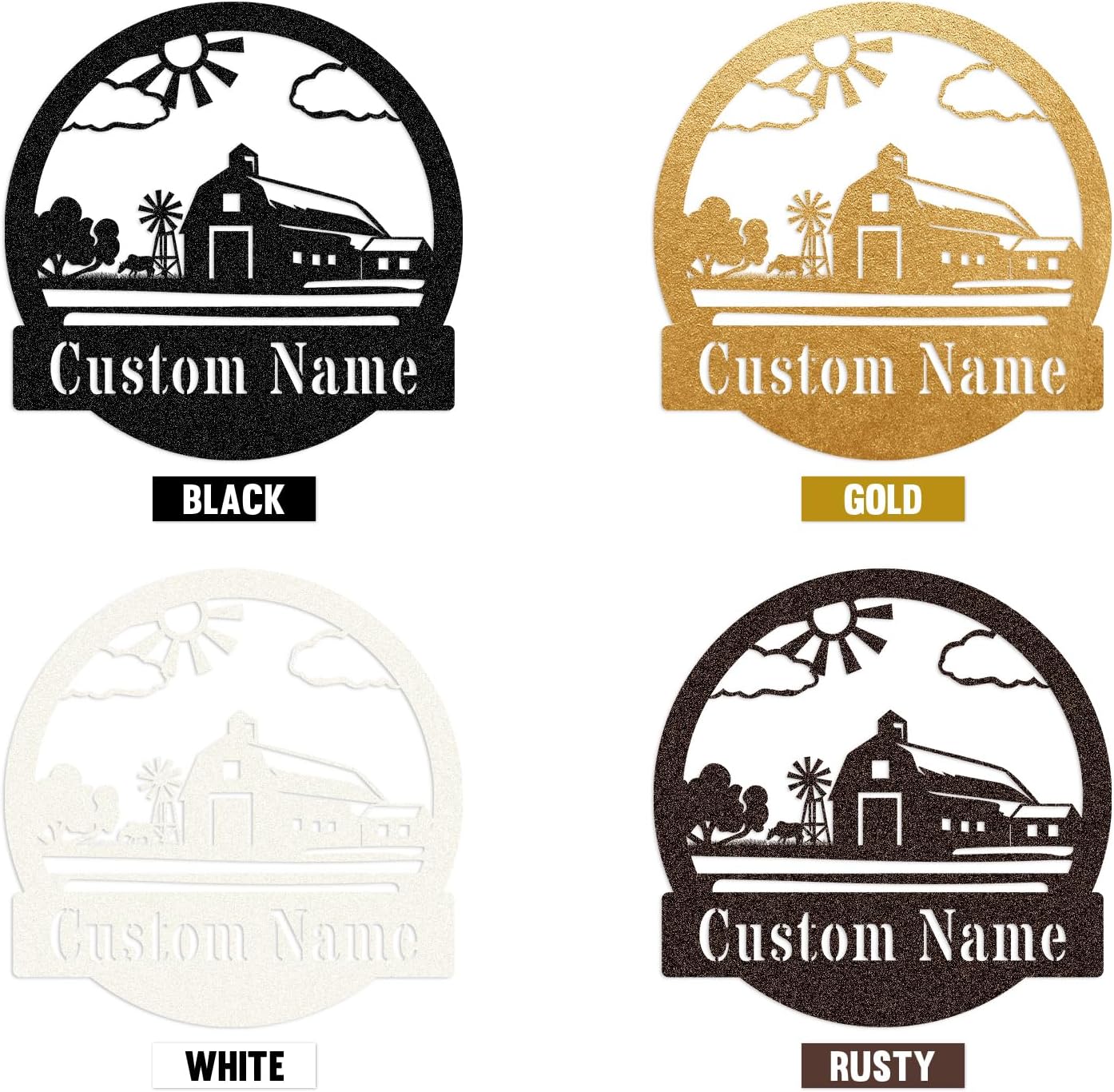 Custom Butterfly Metal Sign for Cabin or Porch, Personalized Family Name Wall Decor Gift