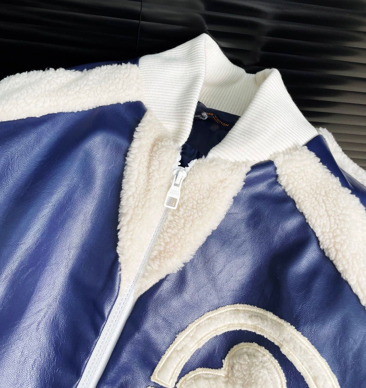 L Wool and leather jacket 1824091803