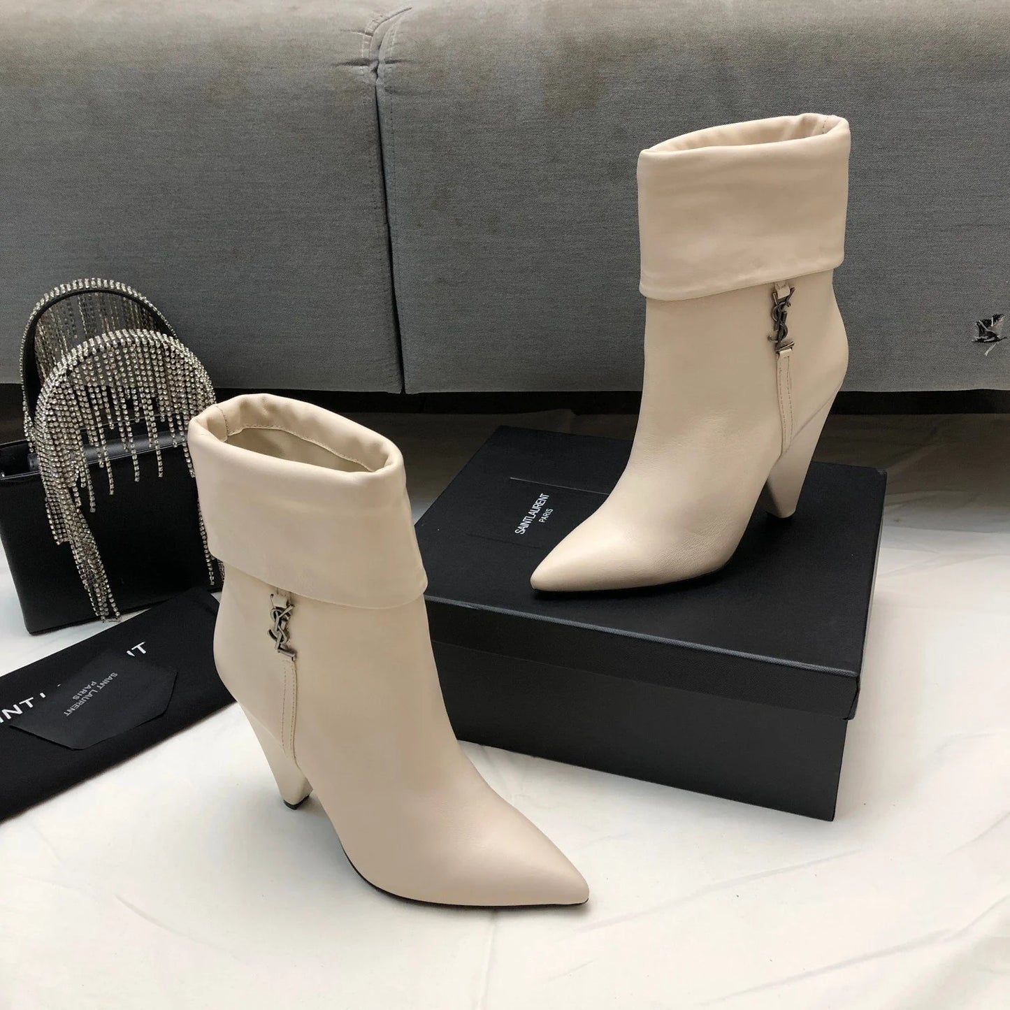 SL Fashion New Side Zipper Short Boots 0723011103