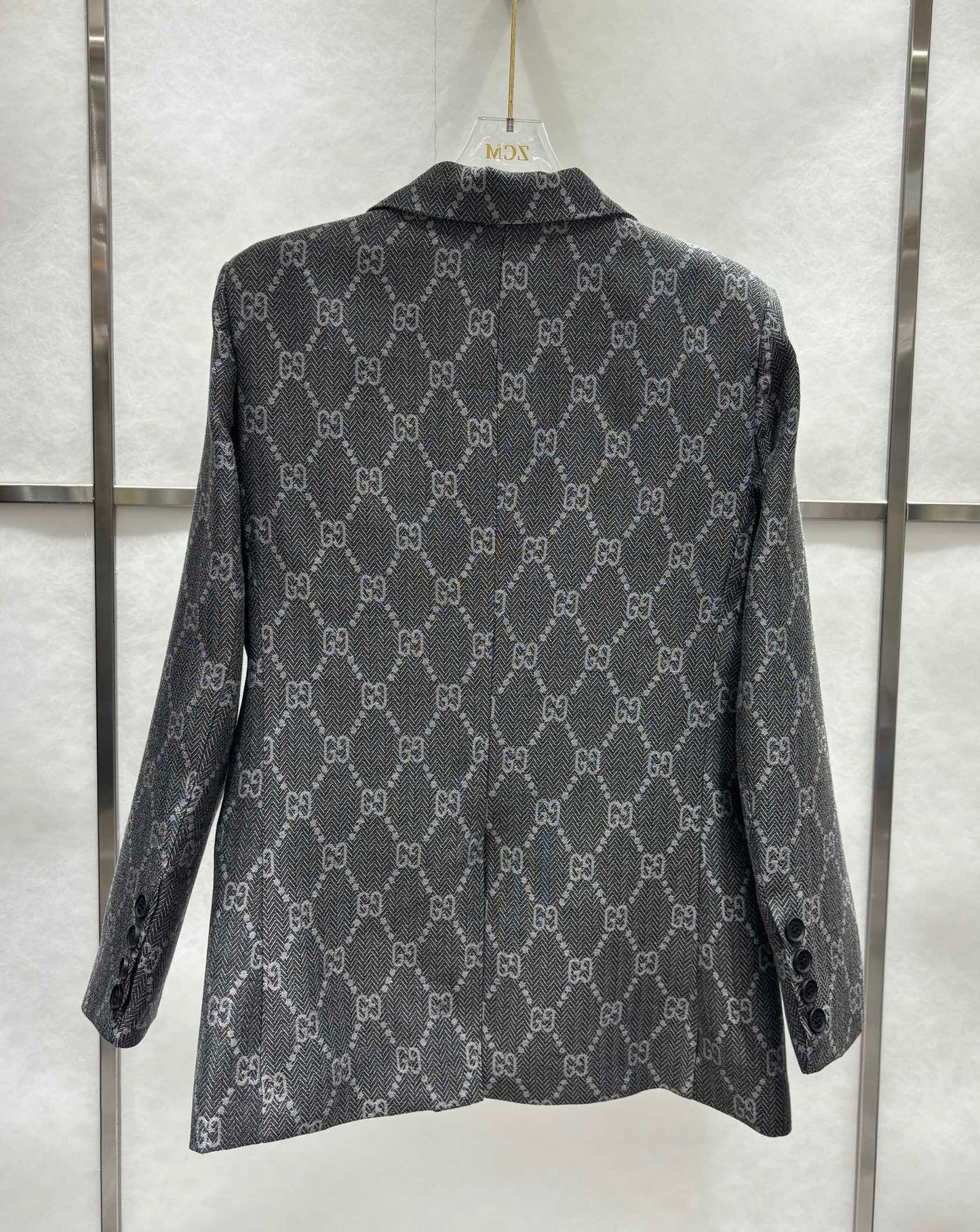 GG gray printed suit suit 0724090304