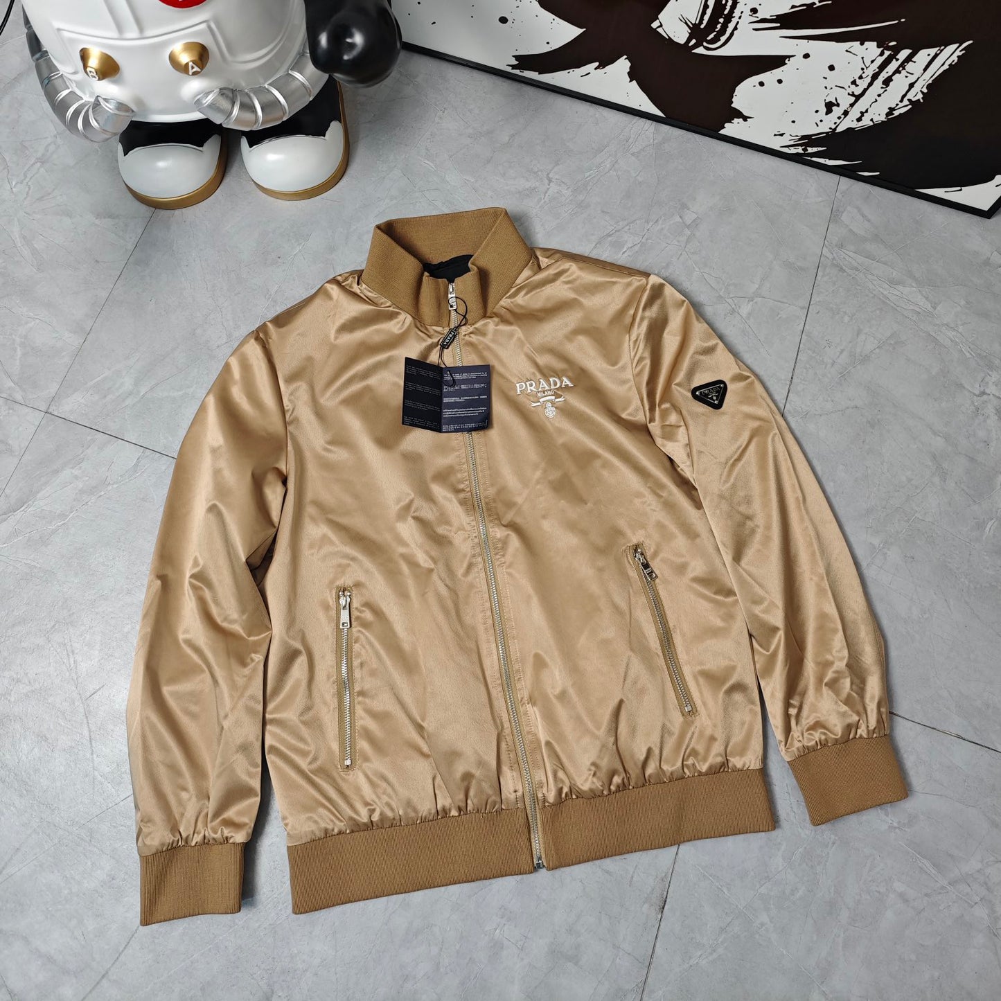 PR Stand collar jacket 1824091116