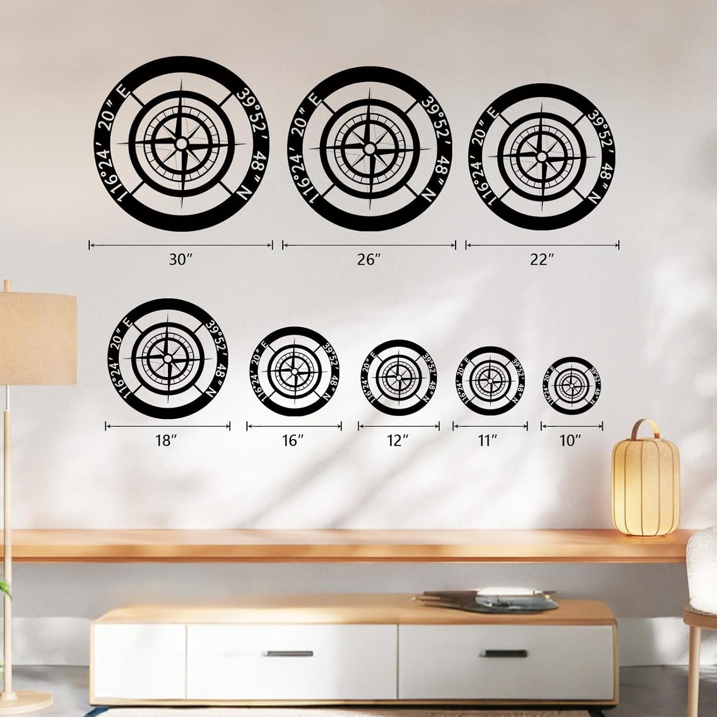 Custom Coordinates Metal Sign, Letter Family Name Wall Art, Outdoor Metal Art & Personalized Wedding Gifts
