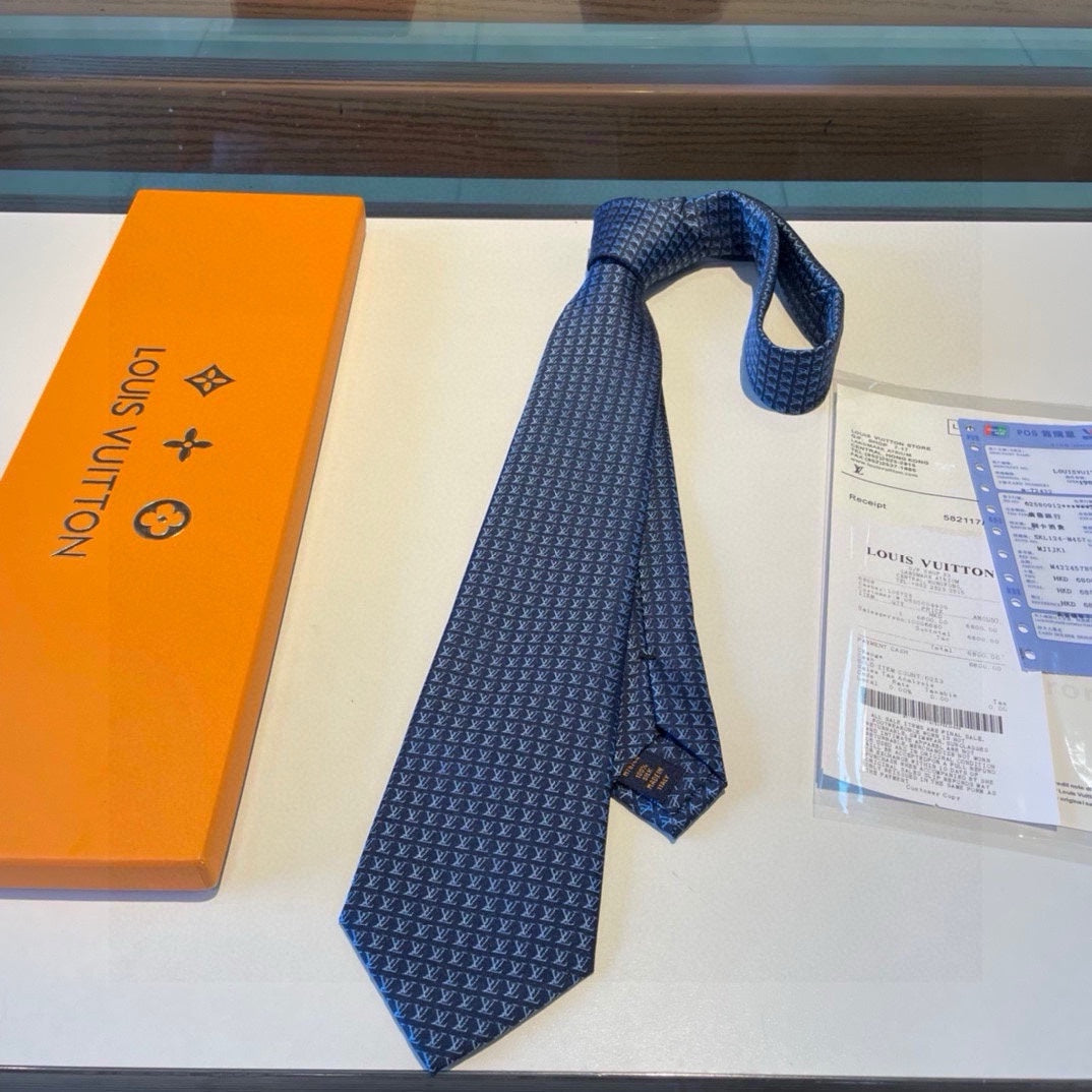 Full L letter business dress tie 1824053004