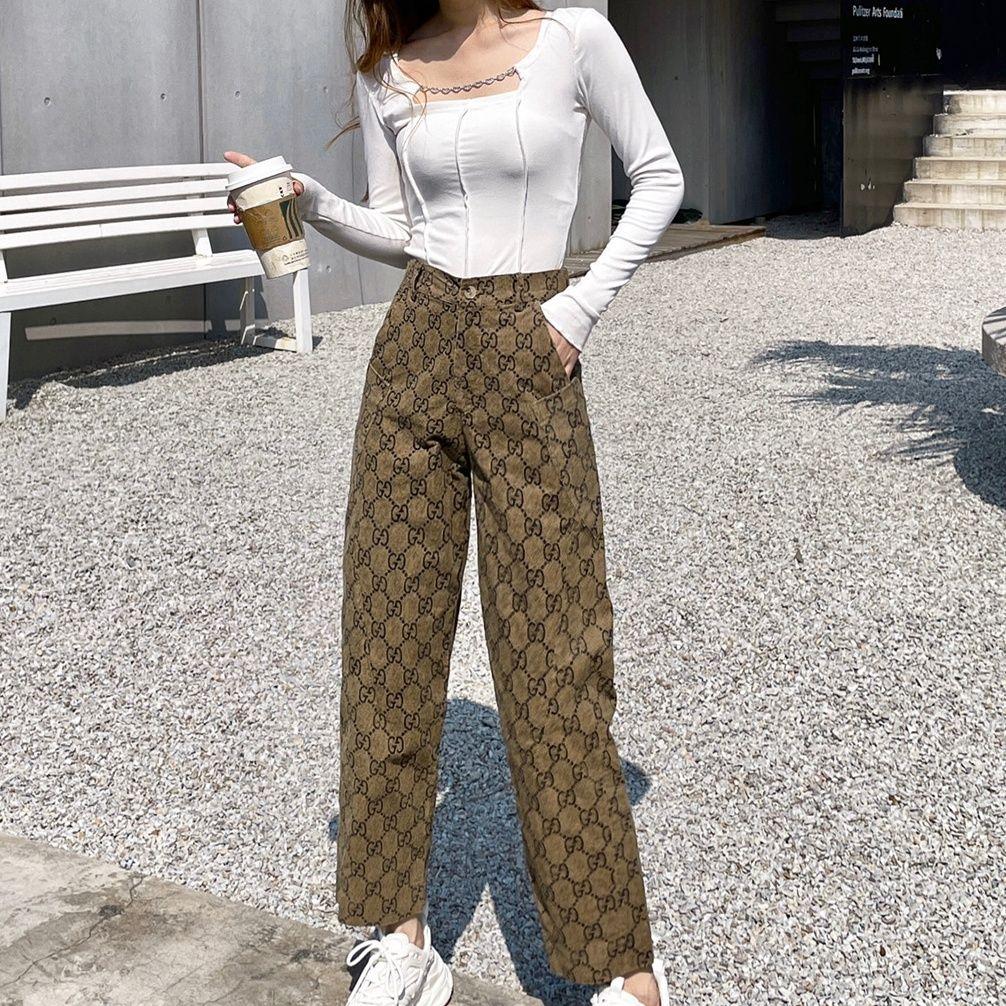 Trendy and Comfortable G-print Pants 0823120707