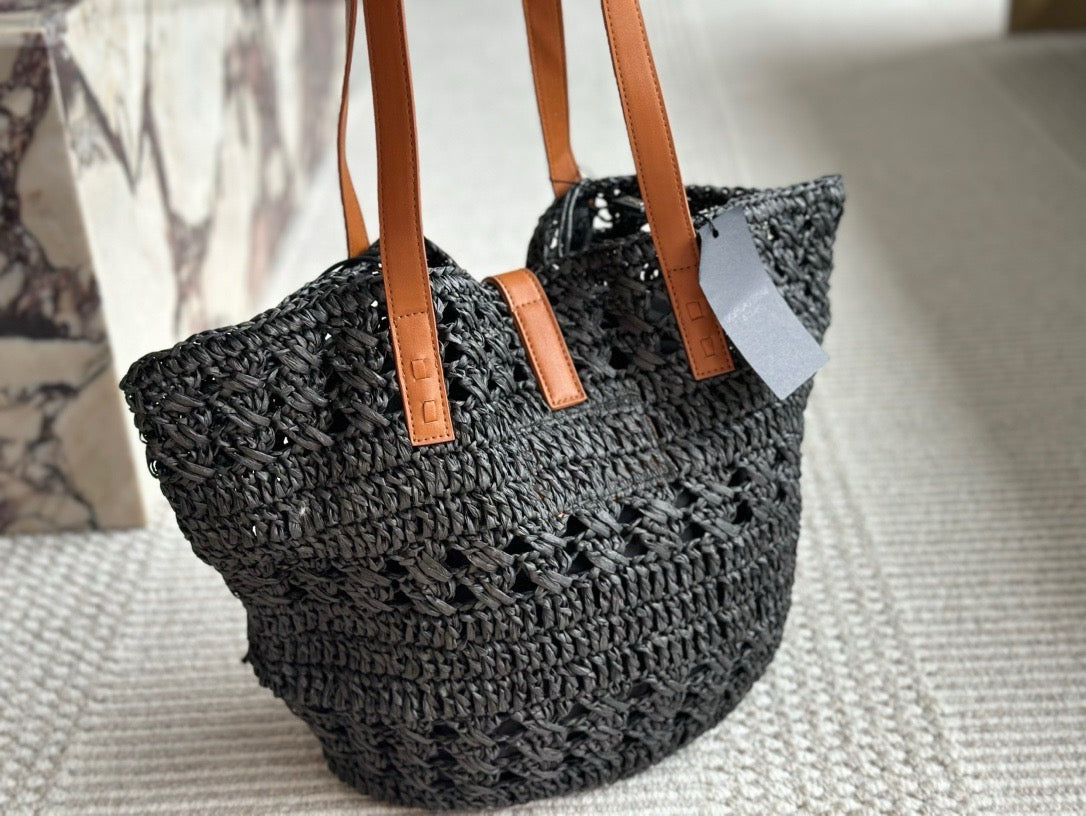 YSL straw handbag 0724041105