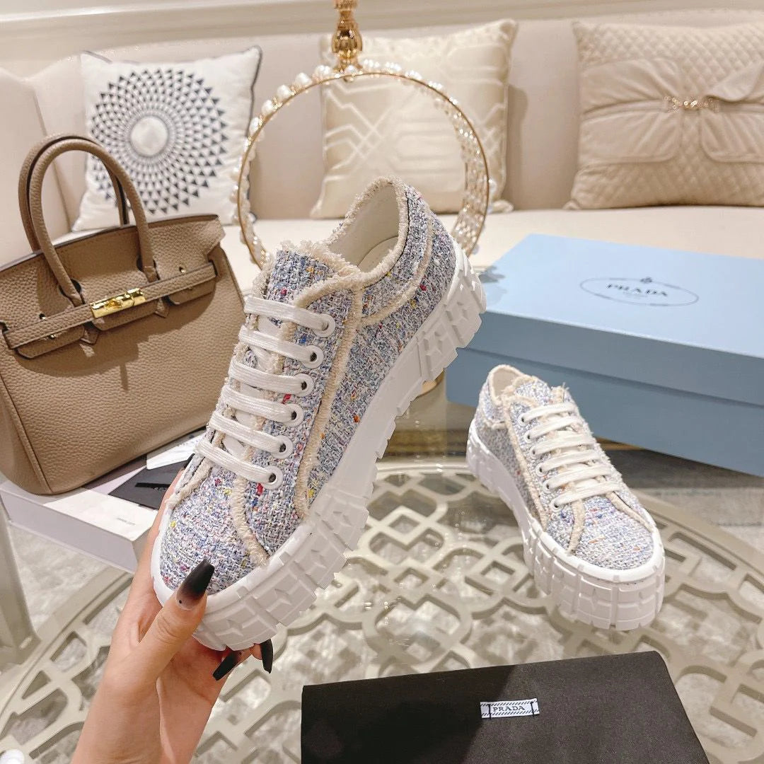 New Thick-soled Muffin Board Shoes Women's Sports Shoes Casual 1024052725