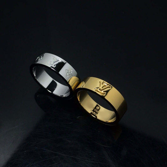 Trendy Engraved Presbyopia Glossy Ring