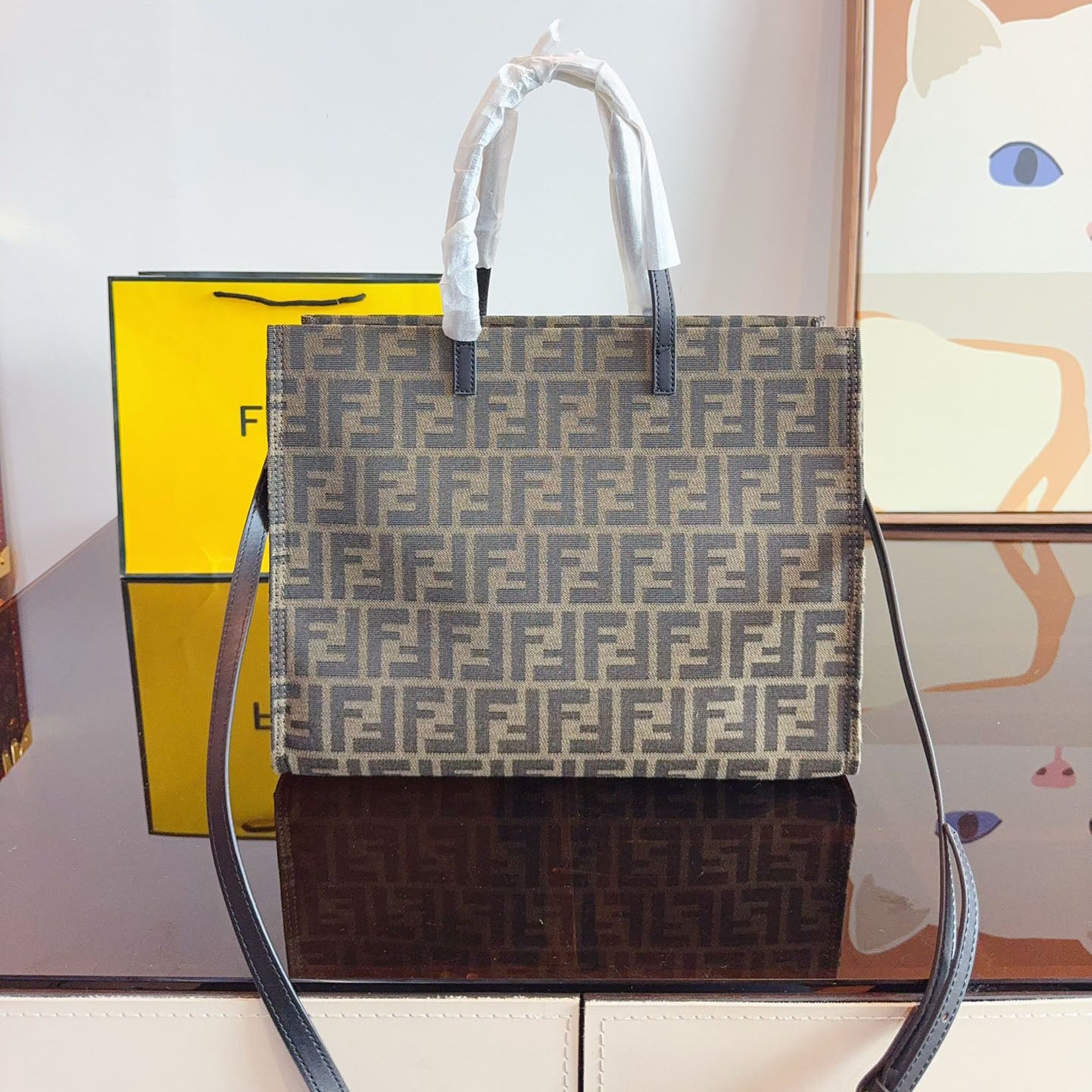FD classic color tote bag  XC24092515