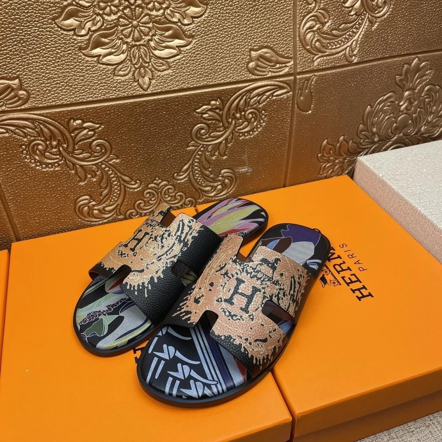New H Men's Sop Sandals 1024040303