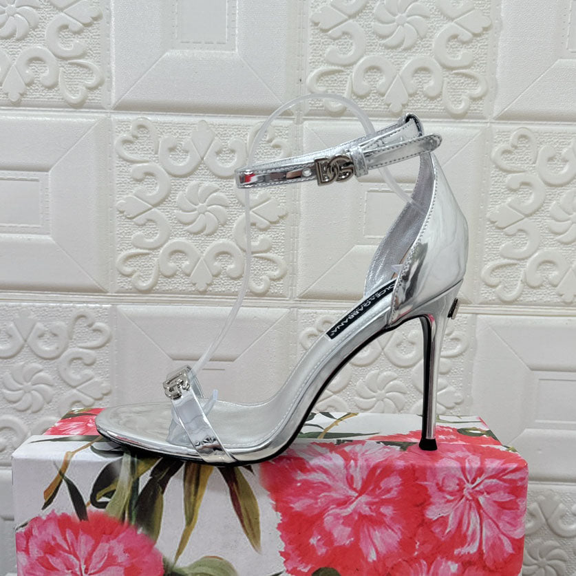 DG buckle high-heeled sandals 1824071605