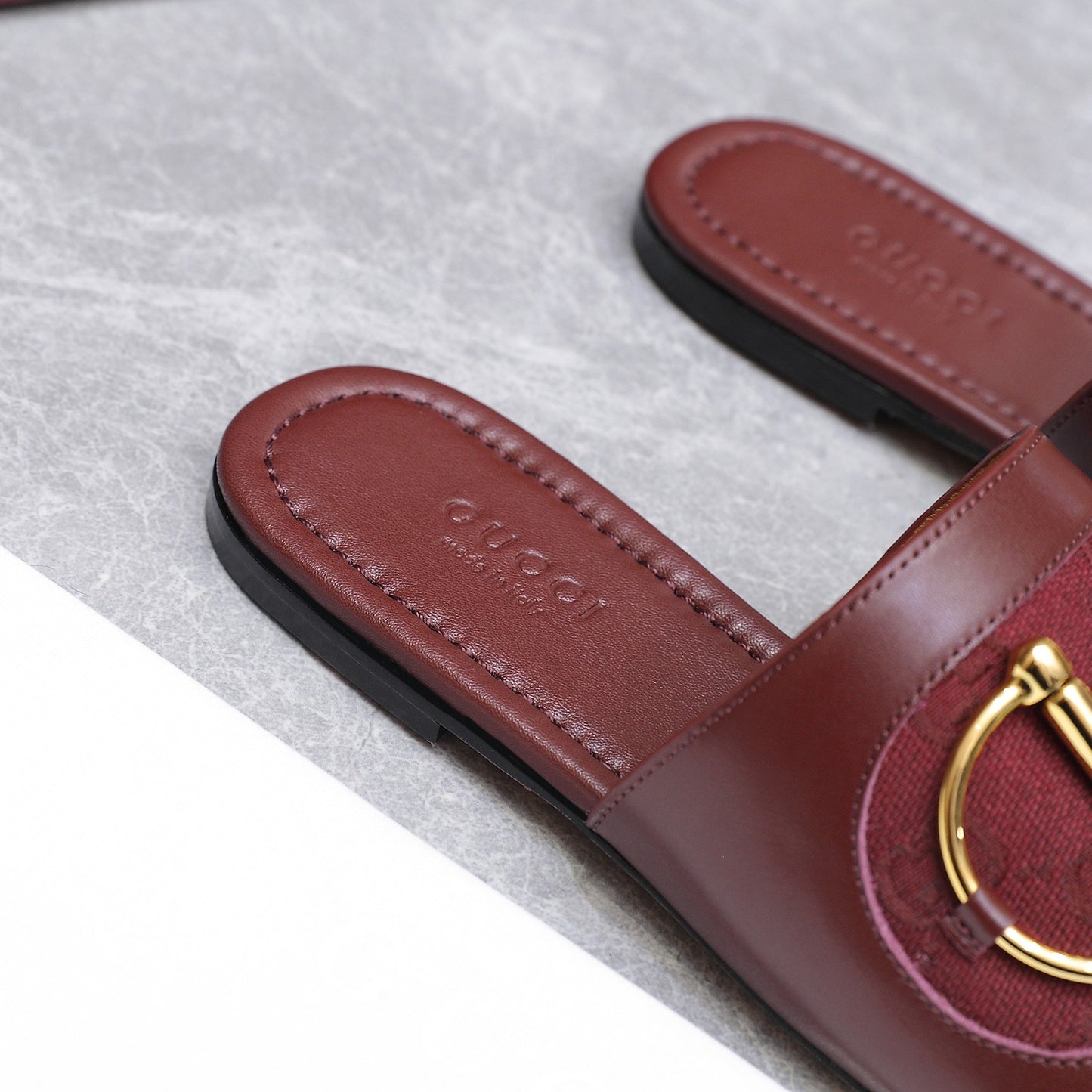 GG 25ss D-shaped chain buckle slippers 1825042512