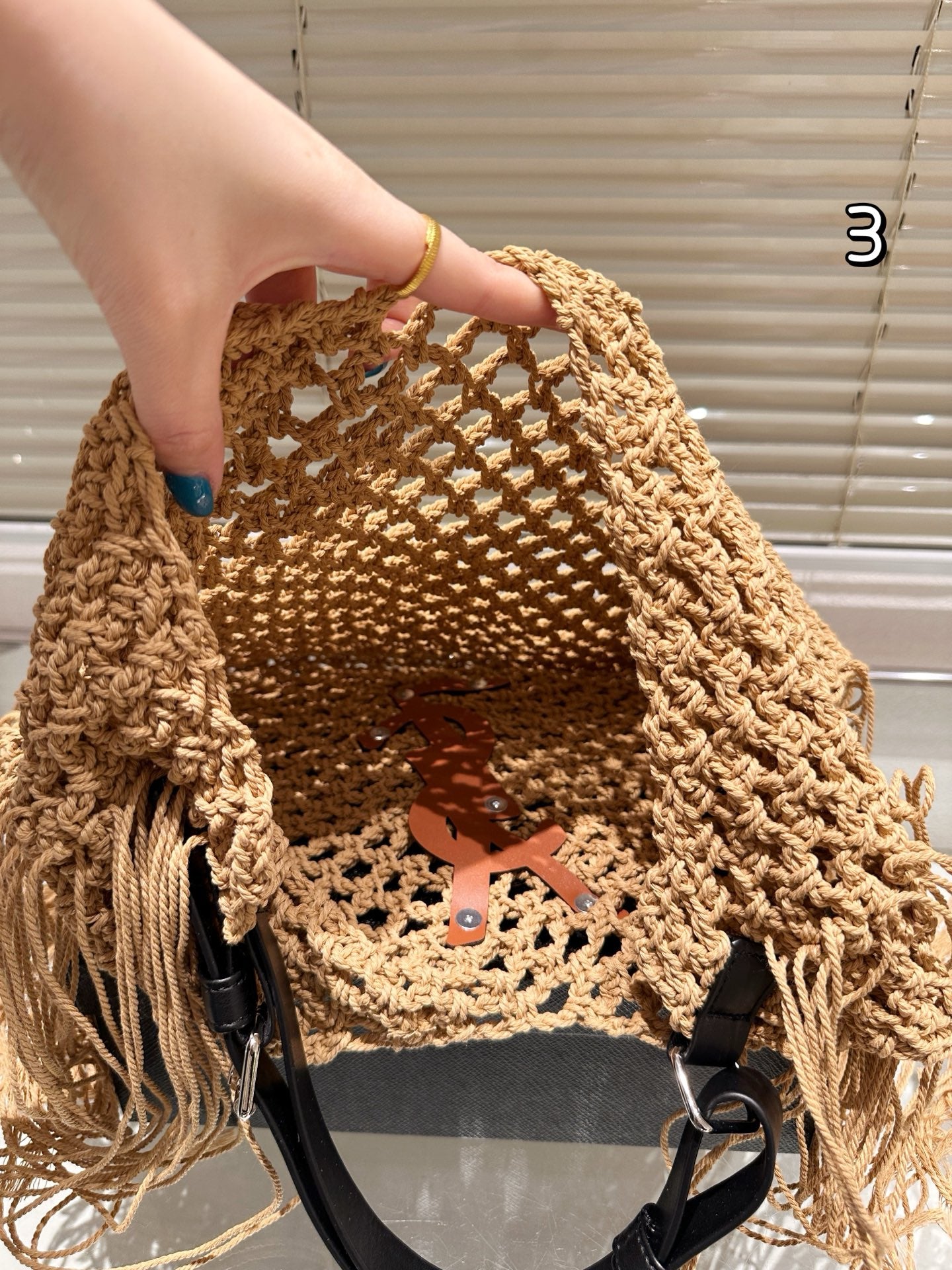 YSL Woven tote 1825040811