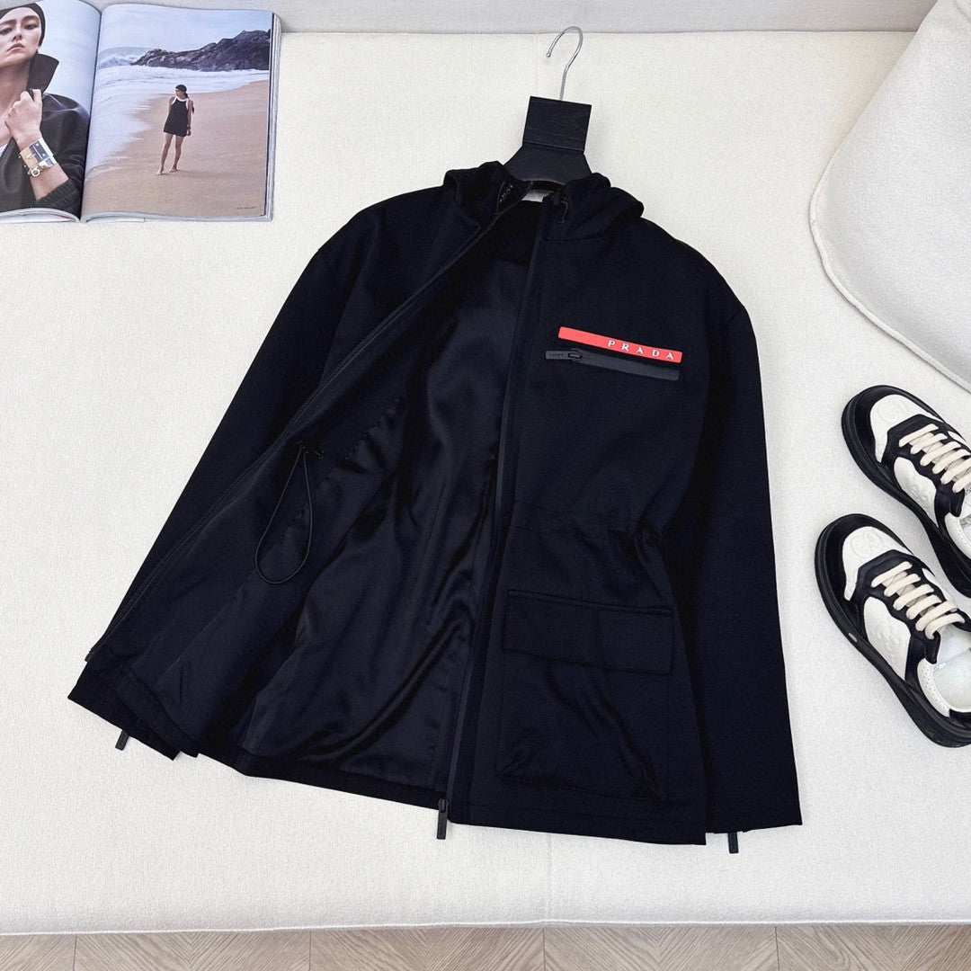 PR Hooded Windbreaker Jacket 1824091018