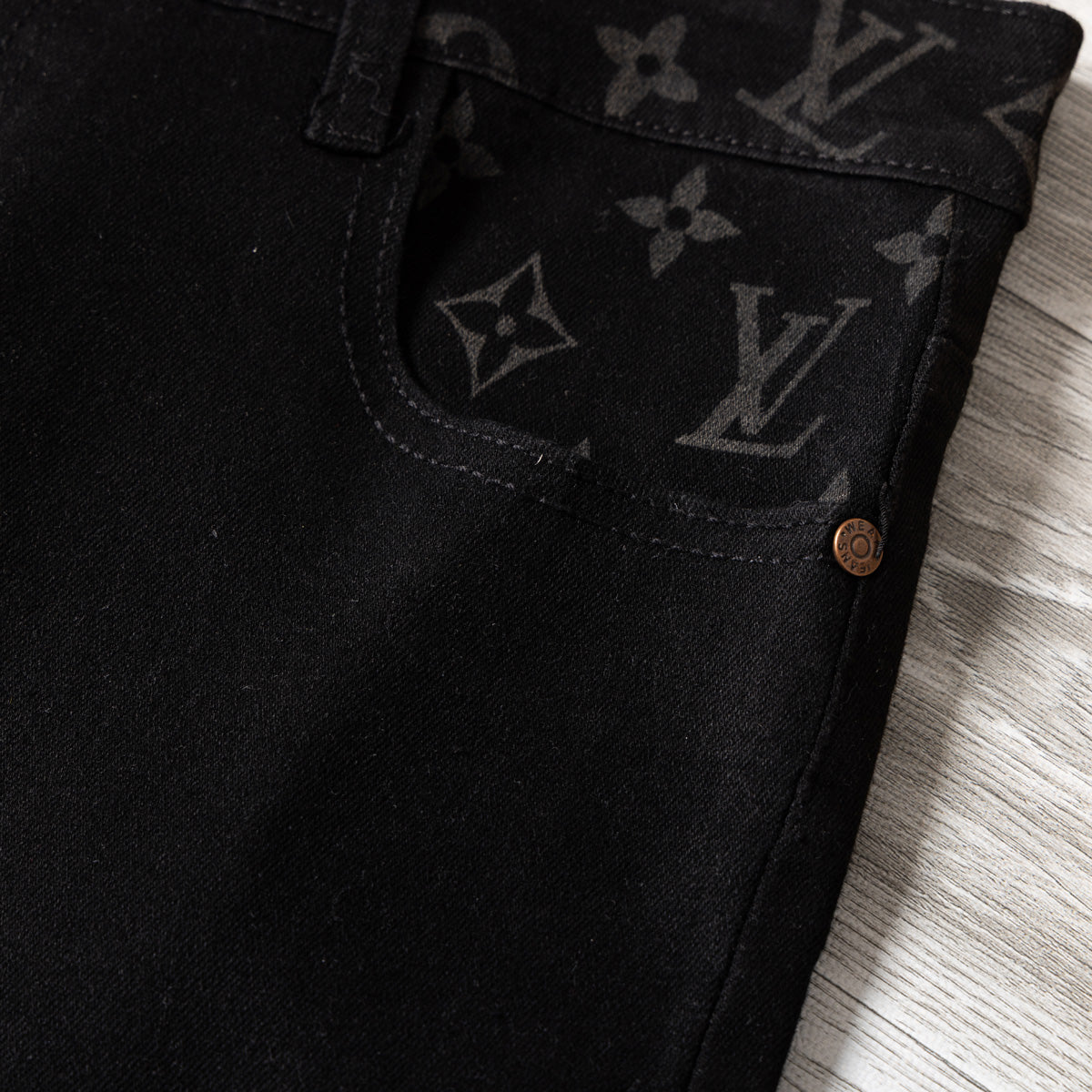 LV Washed stretch jeans 1825051402