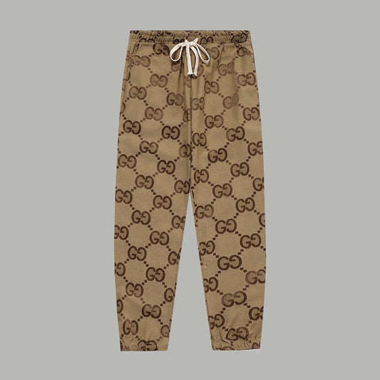Jacquard all over print trousers XC0823072606