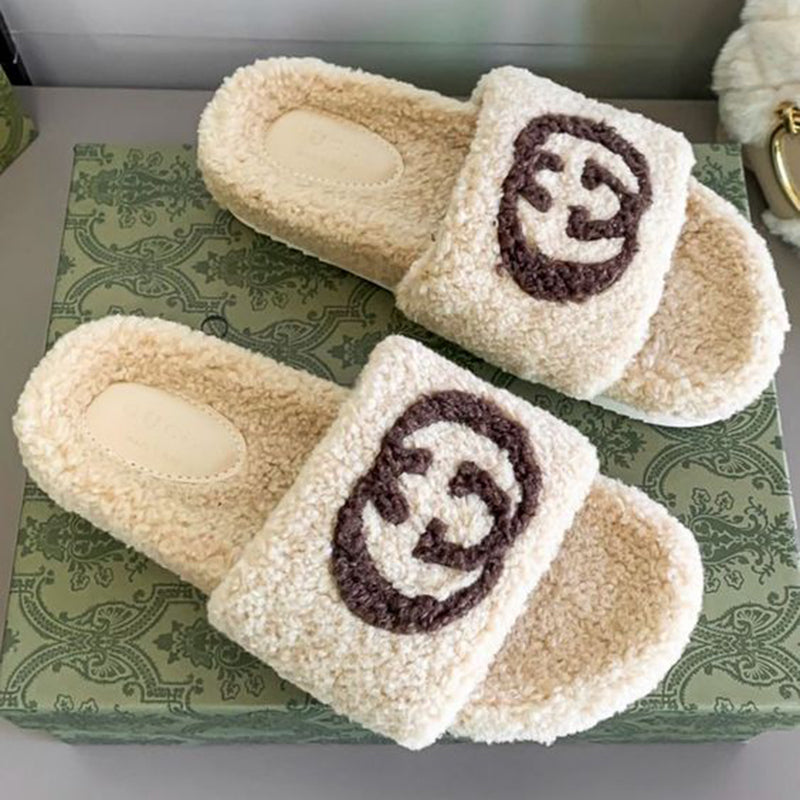Fashion new lamb wool slippers PD1023072606