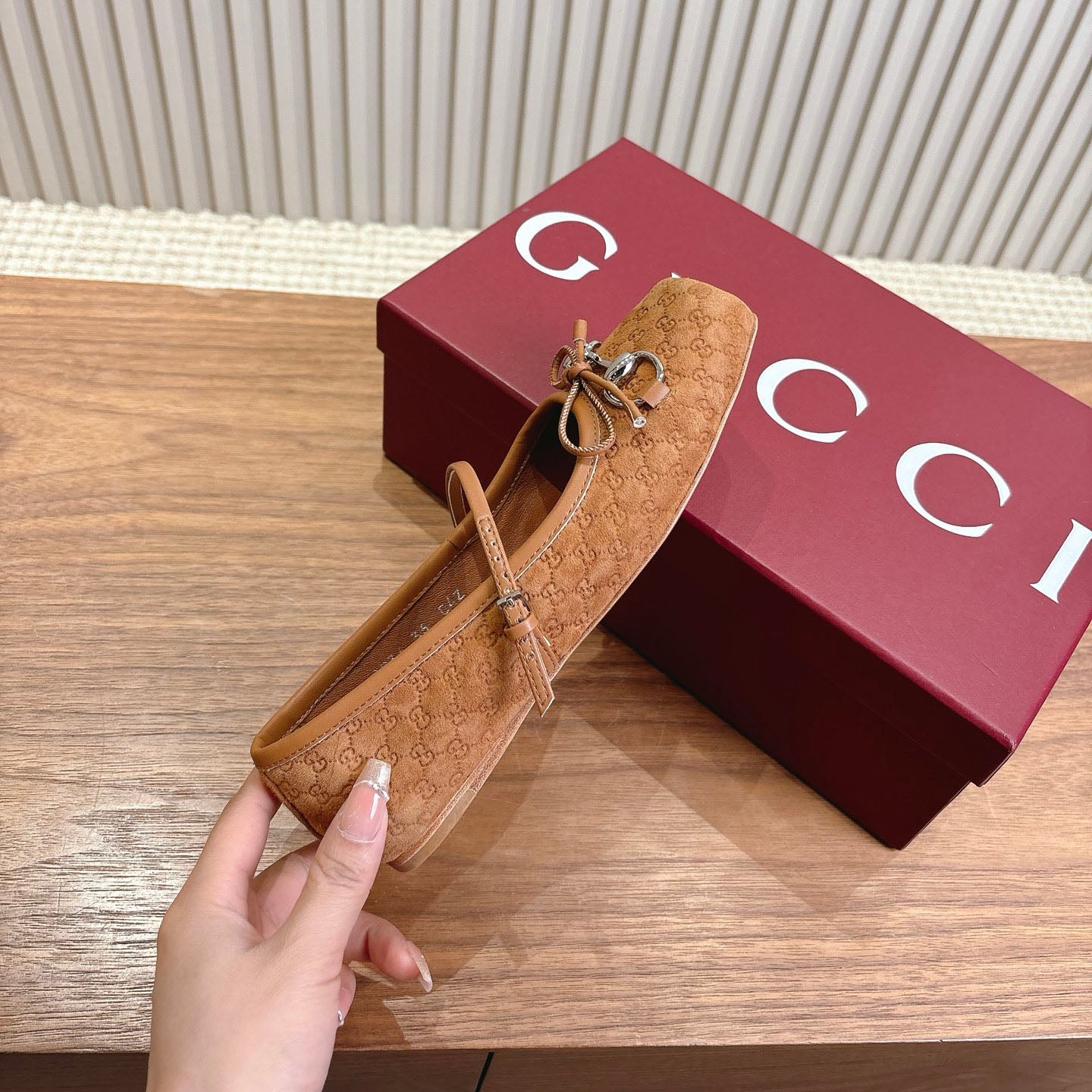 GG Horsebit ballet flat 1825032001